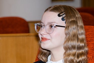 Школьные герои в Доме Советов